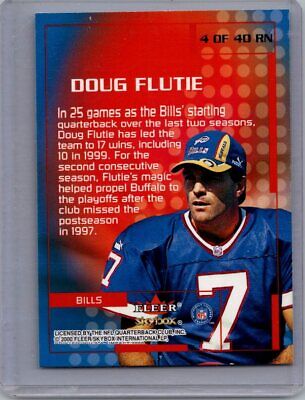 2000 Impact #4 RN Doug Flutie Rewind '99 Excellent