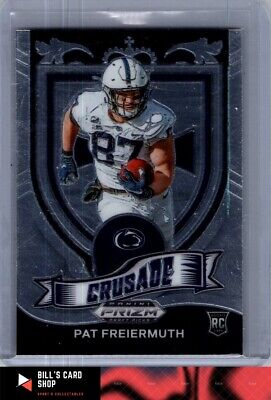 2021 Panini Prizm Draft Picks Collegiate #173 Pat Freiermuth Green