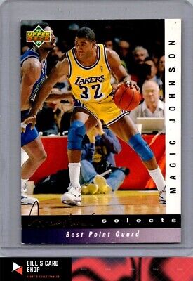 1992-93 Upper Deck #JW5 Magic Johnson Jerry West Selects