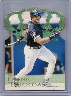 1995 Pacific #6 Frank Thomas Gold Crown Die Cuts