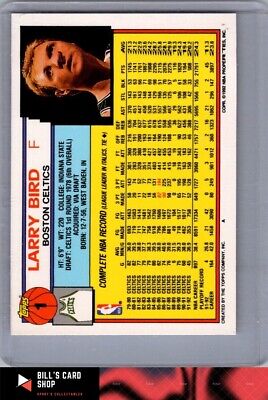 1992-93 Topps #1 Larry Bird