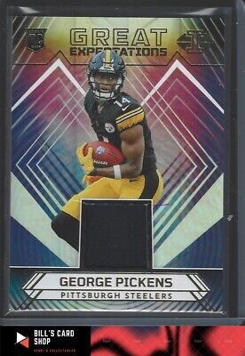 2022 Illusions GEORGE PICKENS RC Great Expectations Rookie Jersey Patch GE-GP