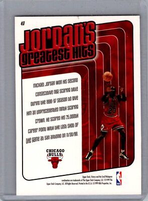 1999 Upper Deck Victory #417 Michael Jordan Excellent