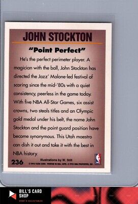 1993-94 Fleer #236 John Stockton