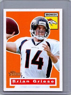 2001 Topps Heritage #45 Brian Griese Excellent