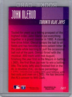 1994 Fleer #2 John Olerud Pro-Visions