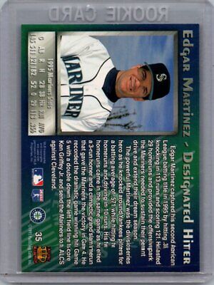 1995 Pacific Seattle Mariners #35 Edgar Martinez Excellent