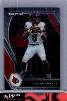 2021 Panini Prizm Draft Picks Collegiate #26 Lamar Jackson