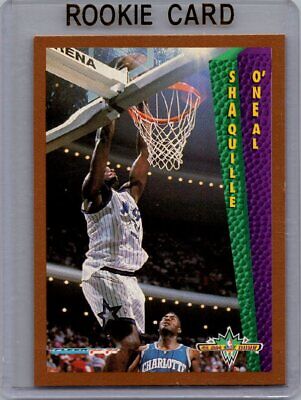 1992 Fleer  #298 Shaquille O'Neal Excellent