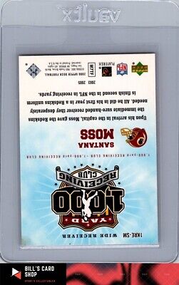 2006 Upper Deck #1KRE-SM Santana Moss 1000 Yard Receiving Club