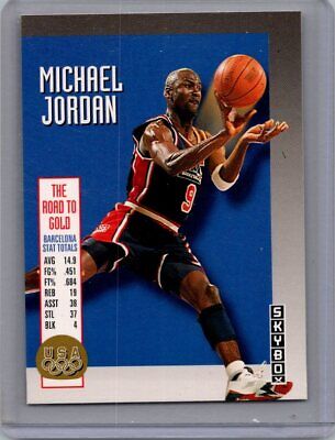 1992 SkyBox #USA11 Michael Jordan Olympic Team Excellent