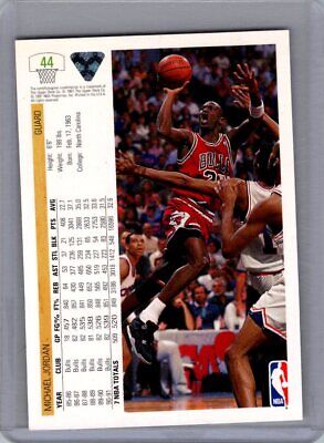 1991 Upper Deck #44 Michael Jordan Excellent