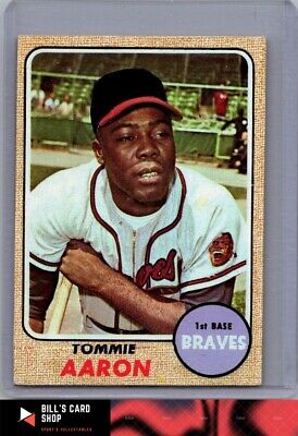 1968 Topps #394 Tommie Aaron