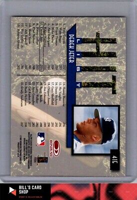 1997 Donruss #415 Derek Jeter Press Proofs Silver