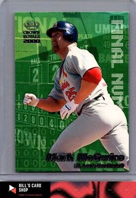 2000 Pacific Crown Royale #20 Mark McGwire Final Numbers