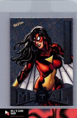 #87 SPIDER-WOMAN 2021 Skybox Marvel Universe Metal Spider-Man