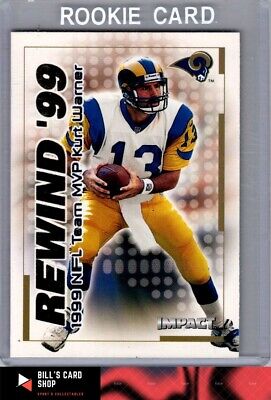 2000 Impact #28 RN Kurt Warner Rewind '99