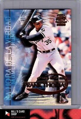 2000 Pacific Crown Collection #9 Frank Thomas Moment of Truth