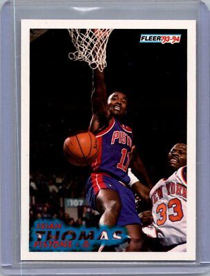 1993 Fleer #65 Isiah Thomas Excellent