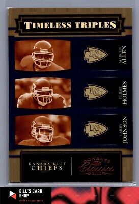 2006 Classics Timeless Triples Gold #7 Allen/Holmes/Johnson /654/100!