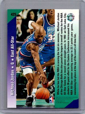 1992 Upper Deck #425 Michael Jordan Excellent