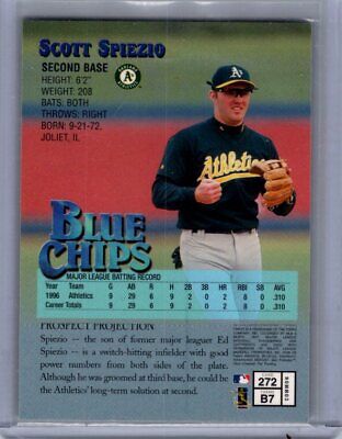 1996 Topps #272 Scott Spiezio Excellent