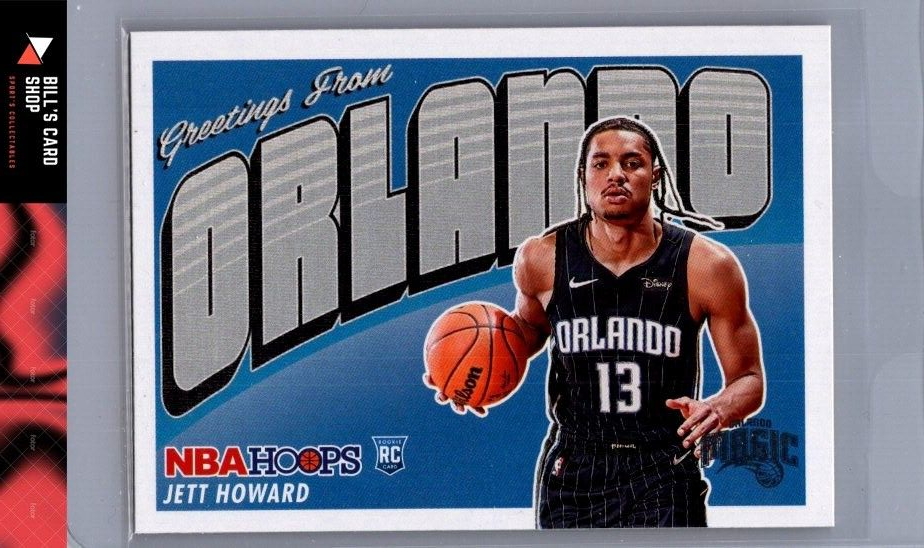 2023-24 Hoops #16 Jett Howard Rookie Greetings