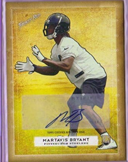 Martavis Bryant 2014 Topps Steelers Rookie Auto Rc #71